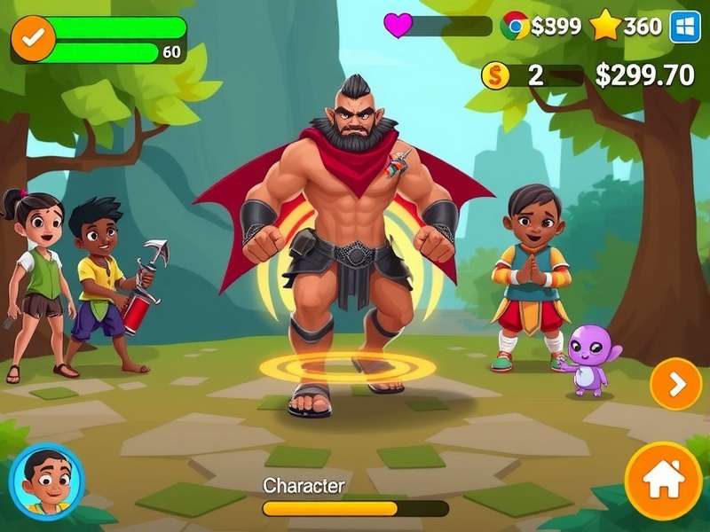 Masala Marvels Turmeric Battle character collection screen