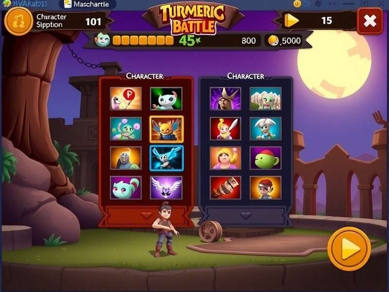 Masala Marvels Turmeric Battle gameplay screenshot